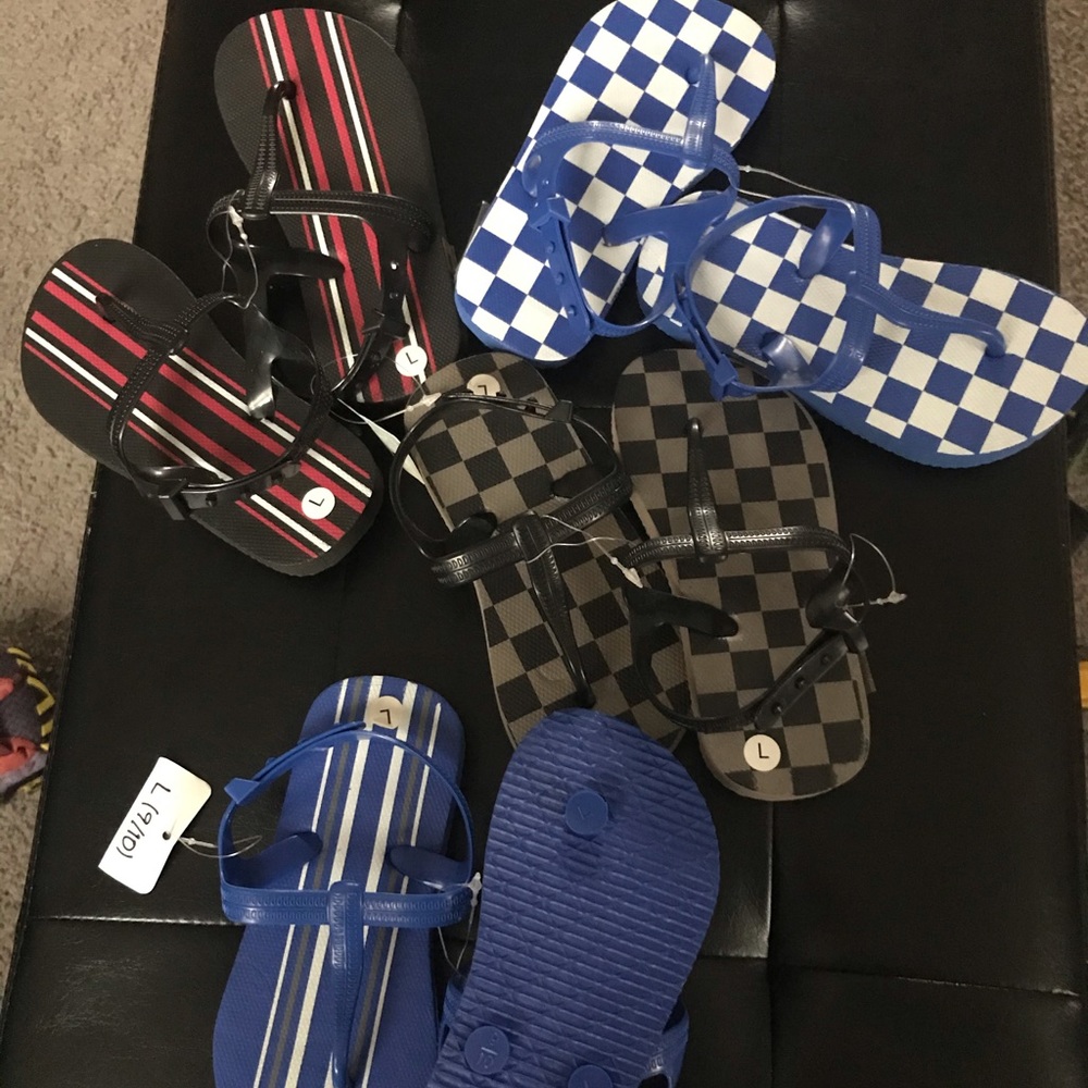 Toddler flip flop bundle NEW